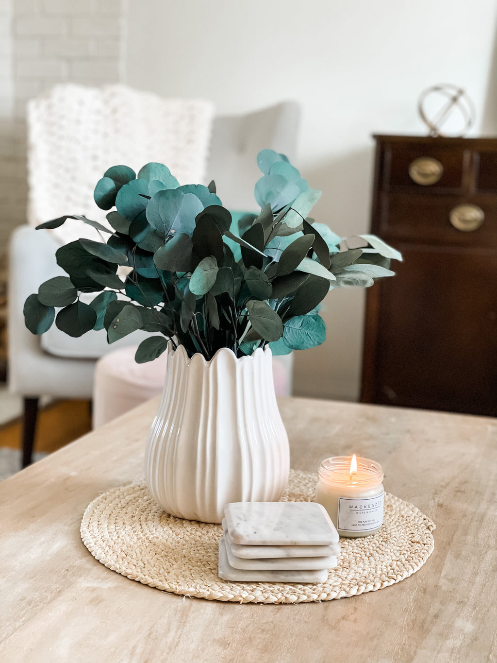Silver Dollar Eucalyptus Bundle | Preserved