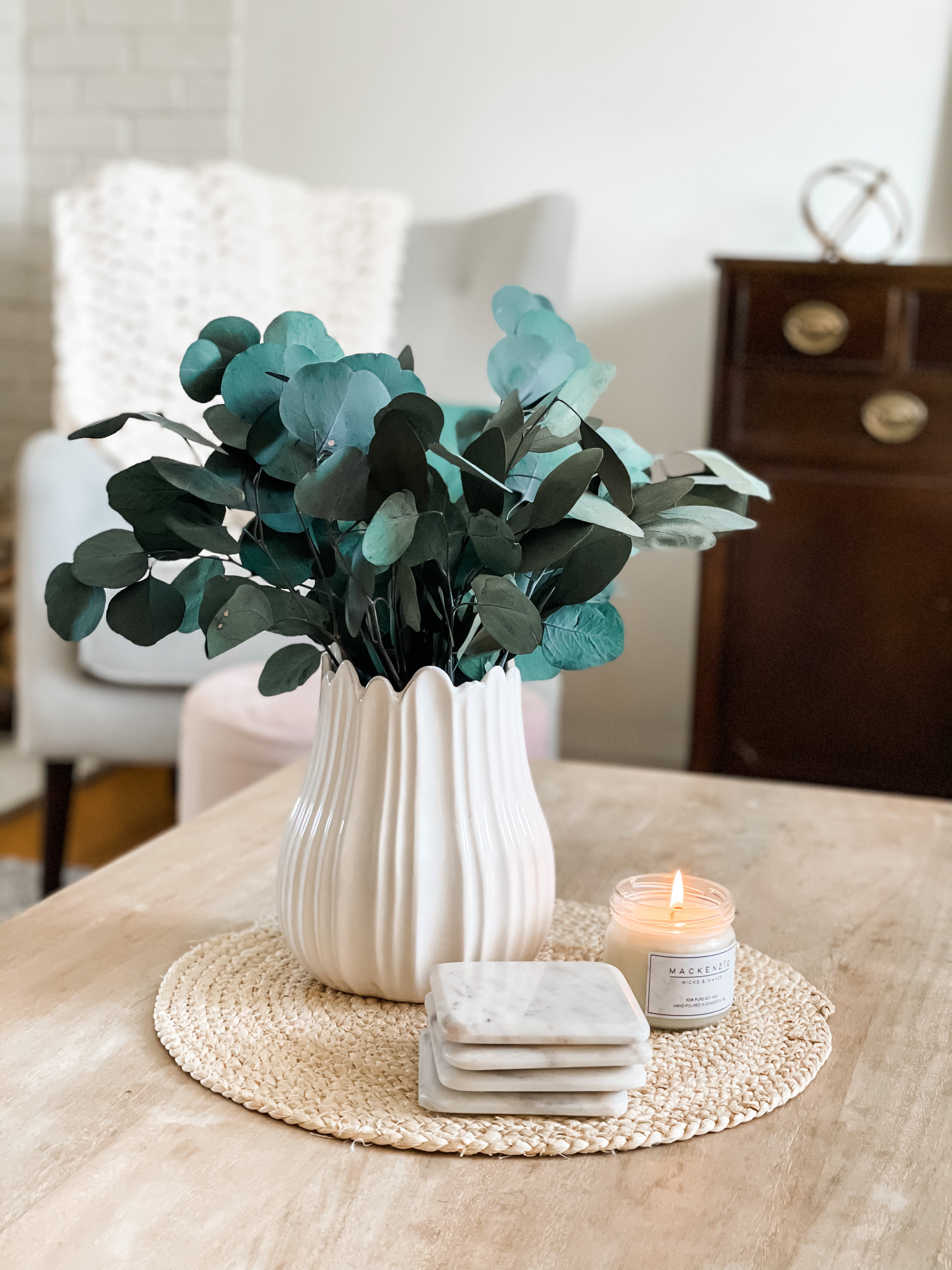 Silver Dollar Eucalyptus Bundle | Preserved