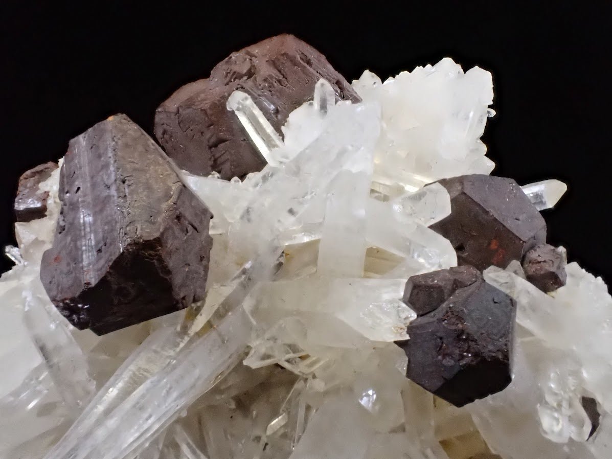 Large Black Pyrite & Quartz Cluster | Fengjiashan Mine, China