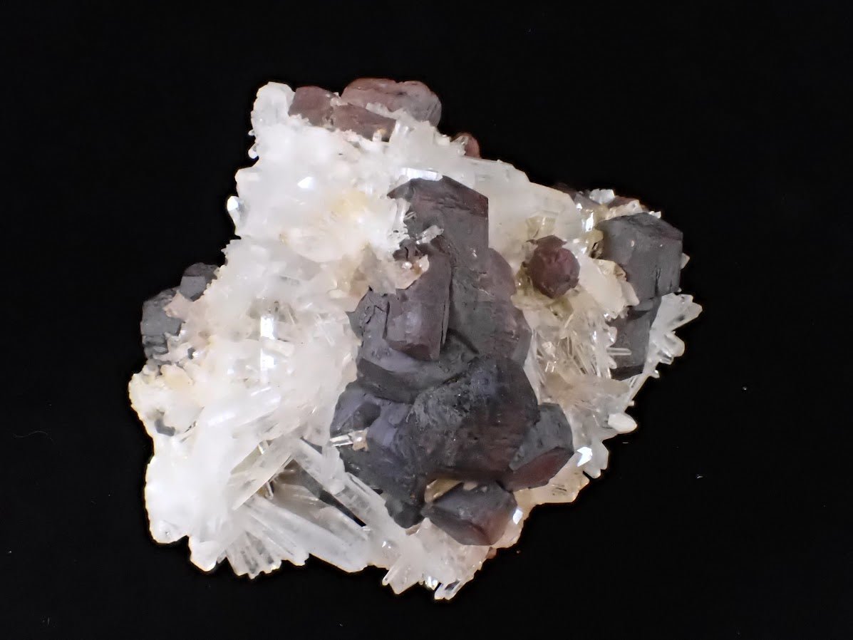 Large Black Pyrite & Quartz Cluster | Fengjiashan Mine, China