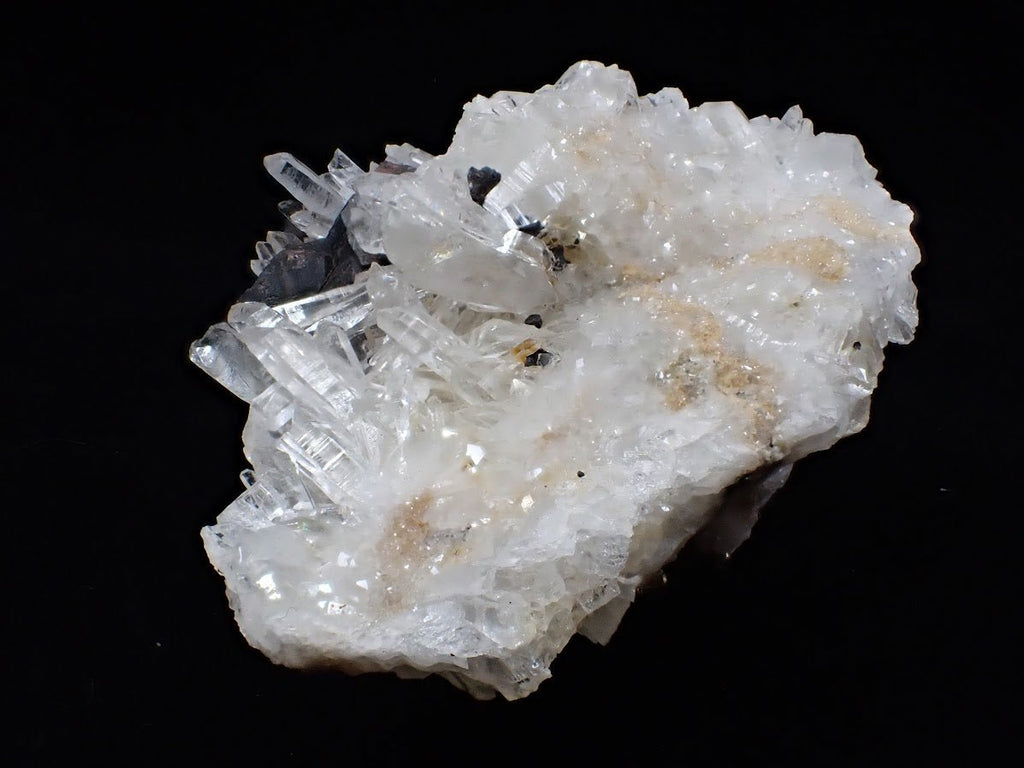 Large Black Pyrite with Quartz – Fengjiashan Mine (6")