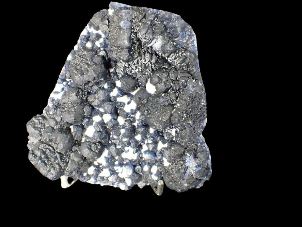 Large Blueberry Fluorite with Sparkling White Matrix Huanggang Mine, Inner Mongolia 4.5 x 4.5 inches 601 grams