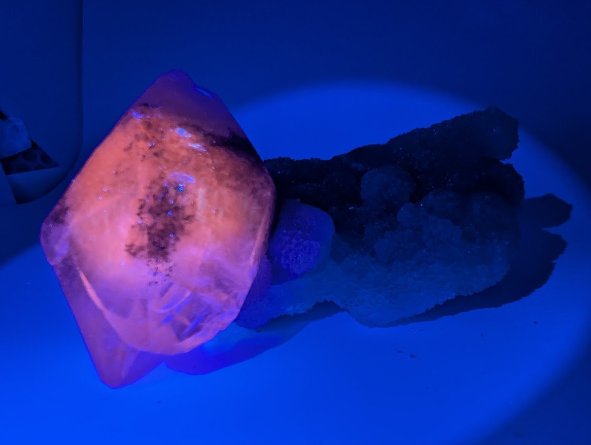 Dogtooth Calcite | Specimen | UV Reactive | Unknown Origin