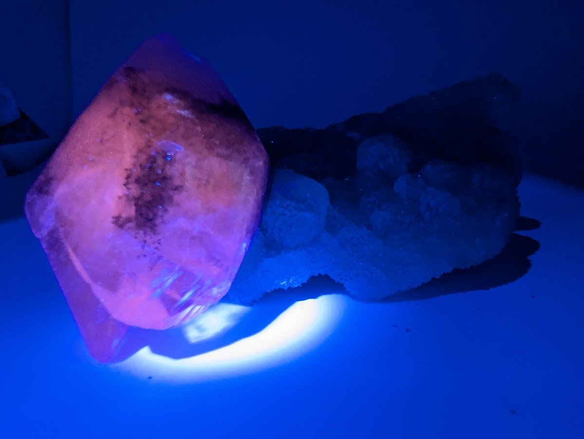 Dogtooth Calcite | Specimen | UV Reactive | Unknown Origin