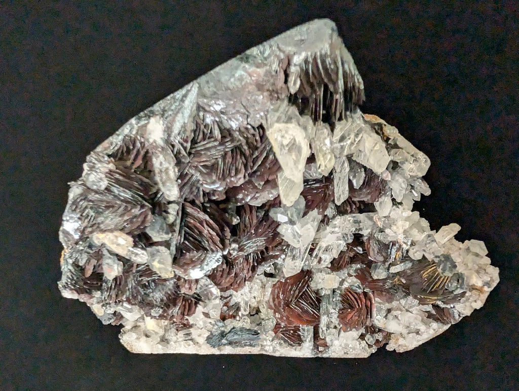 Magnetic Iron Rose Hematite with Quartz | Museum Grade | Jinlong Hill, Guangdong, China