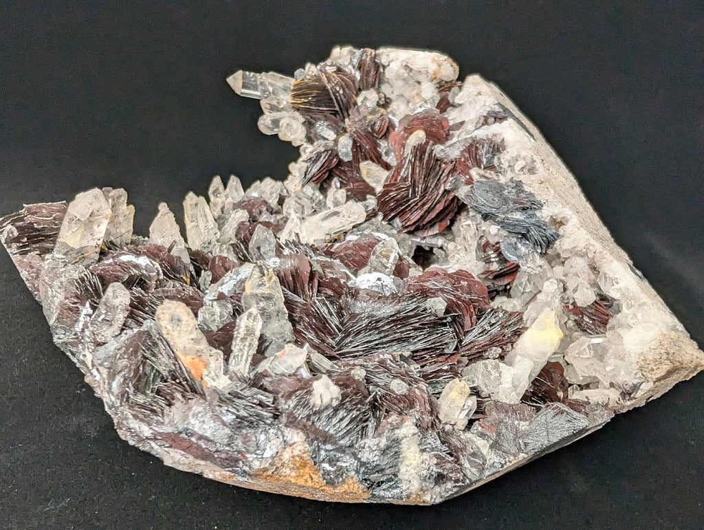 Magnetic Iron Rose Hematite with Quartz | Museum Grade | Jinlong Hill, Guangdong, China