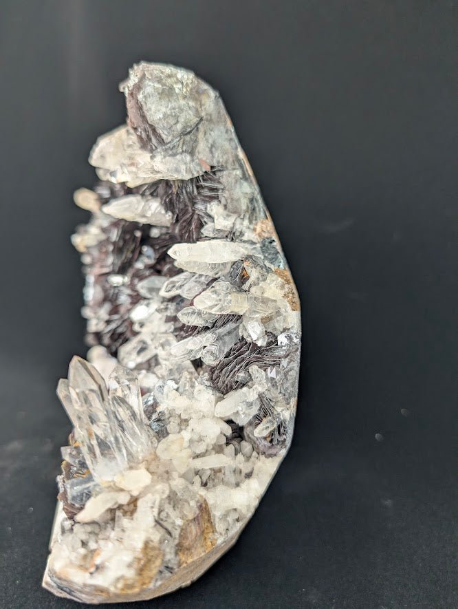 Magnetic Iron Rose Hematite with Quartz | Museum Grade | Jinlong Hill, Guangdong, China