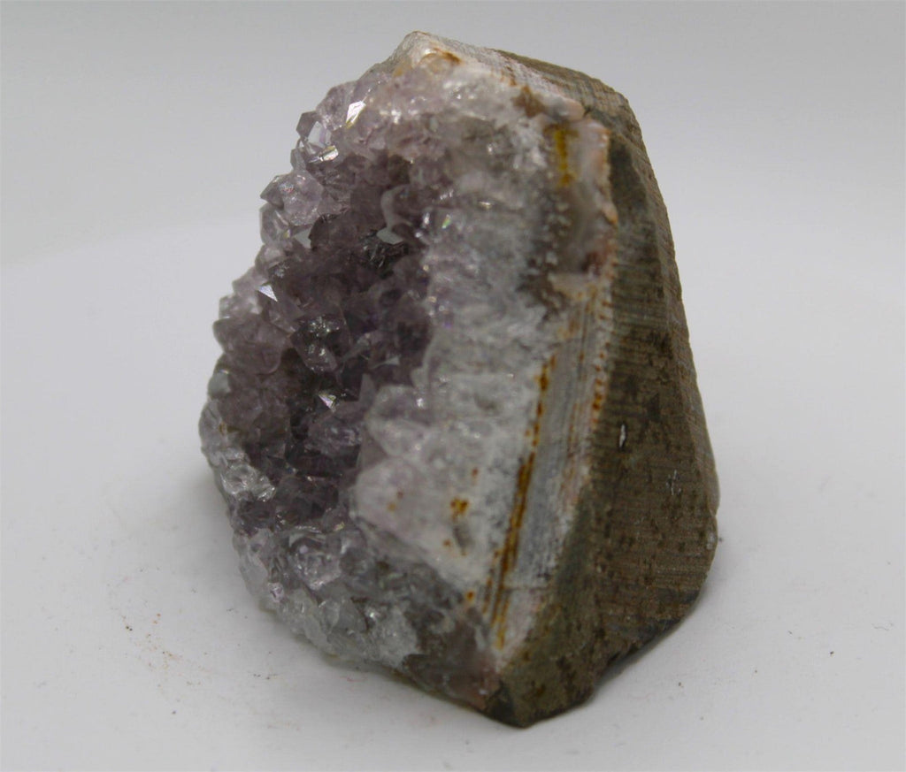 Natural Light Pink Amethyst Crystal Cluster | Brazil