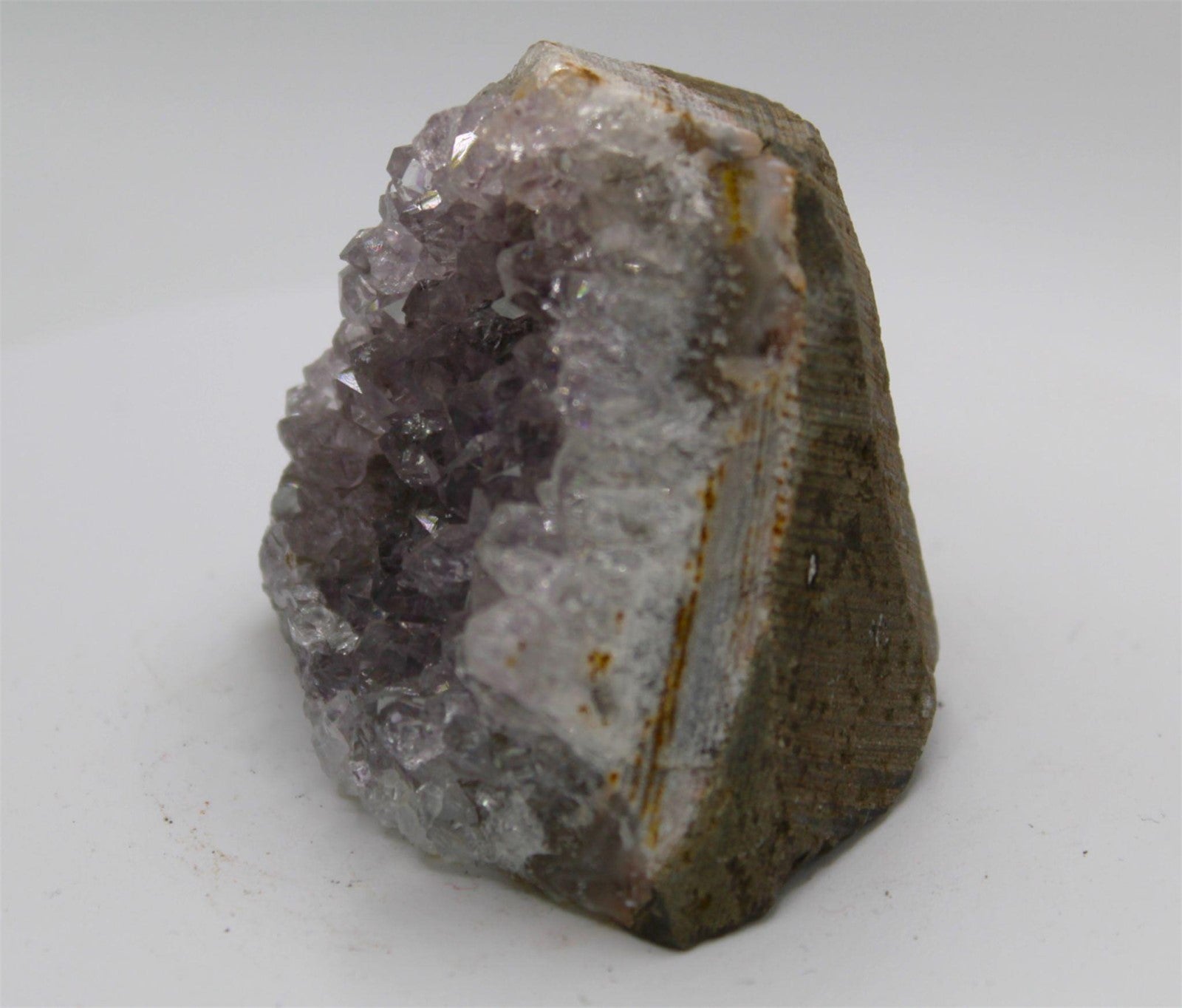 Natural Light Pink Amethyst Crystal Cluster | Brazil
