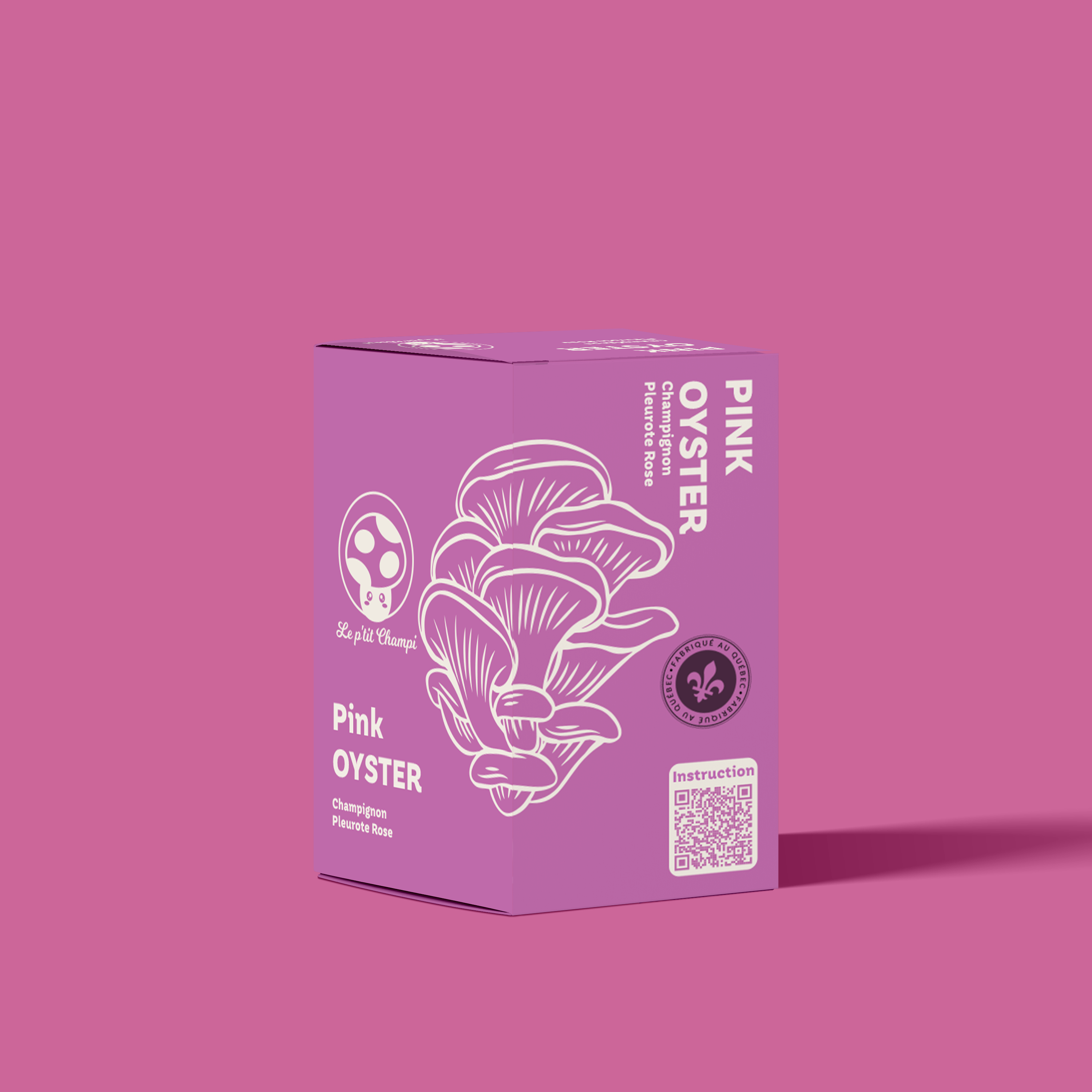 Pink Oyster | Mushroom Kit
