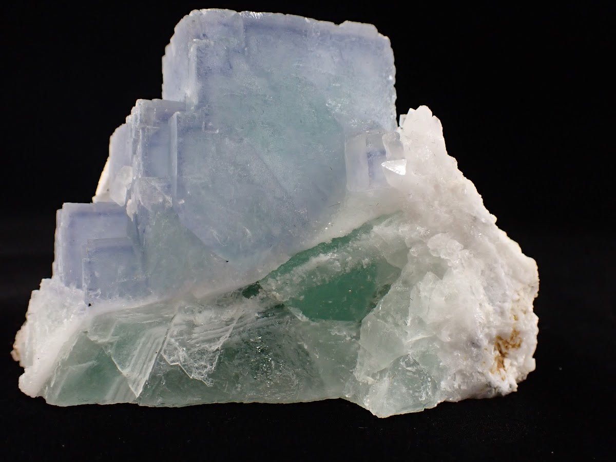 Porcelain Fluorite – 4th Generation, Yaogangxian Mine, China | 3-Inch Collector Specimen