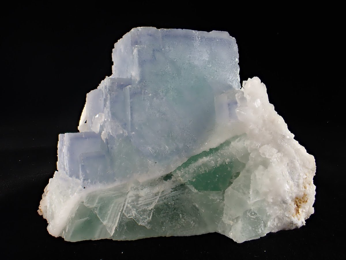 Porcelain Fluorite – 4th Generation, Yaogangxian Mine, China | 3-Inch Collector Specimen