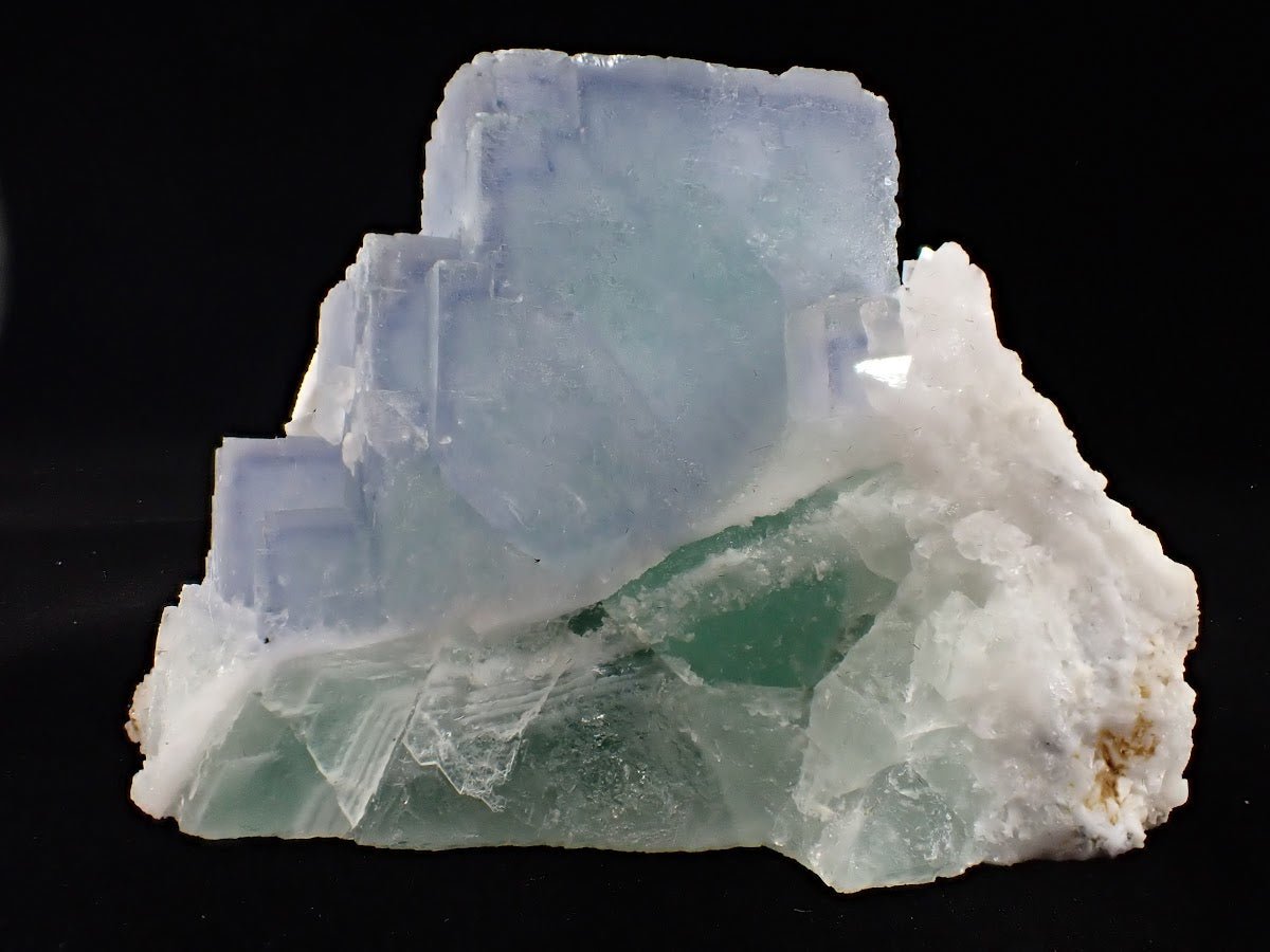 Porcelain Fluorite – 4th Generation, Yaogangxian Mine, China | 3-Inch Collector Specimen