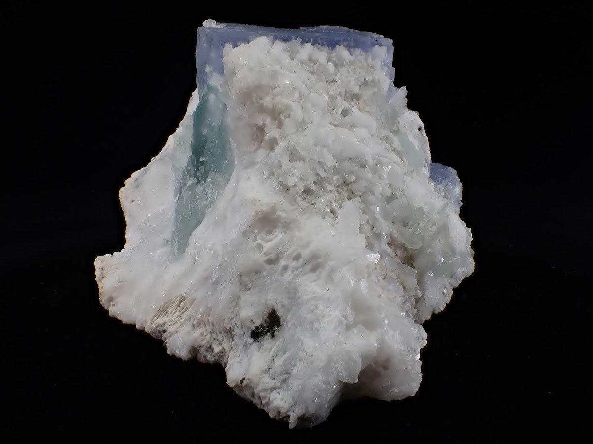Porcelain Fluorite – 4th Generation, Yaogangxian Mine, China | 3-Inch Collector Specimen
