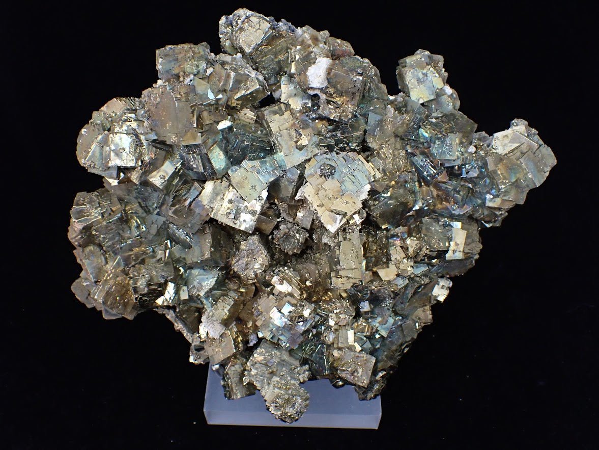 Rainbow Iridescent Pyrite Cluster | Premium Specimen | Daye, China
