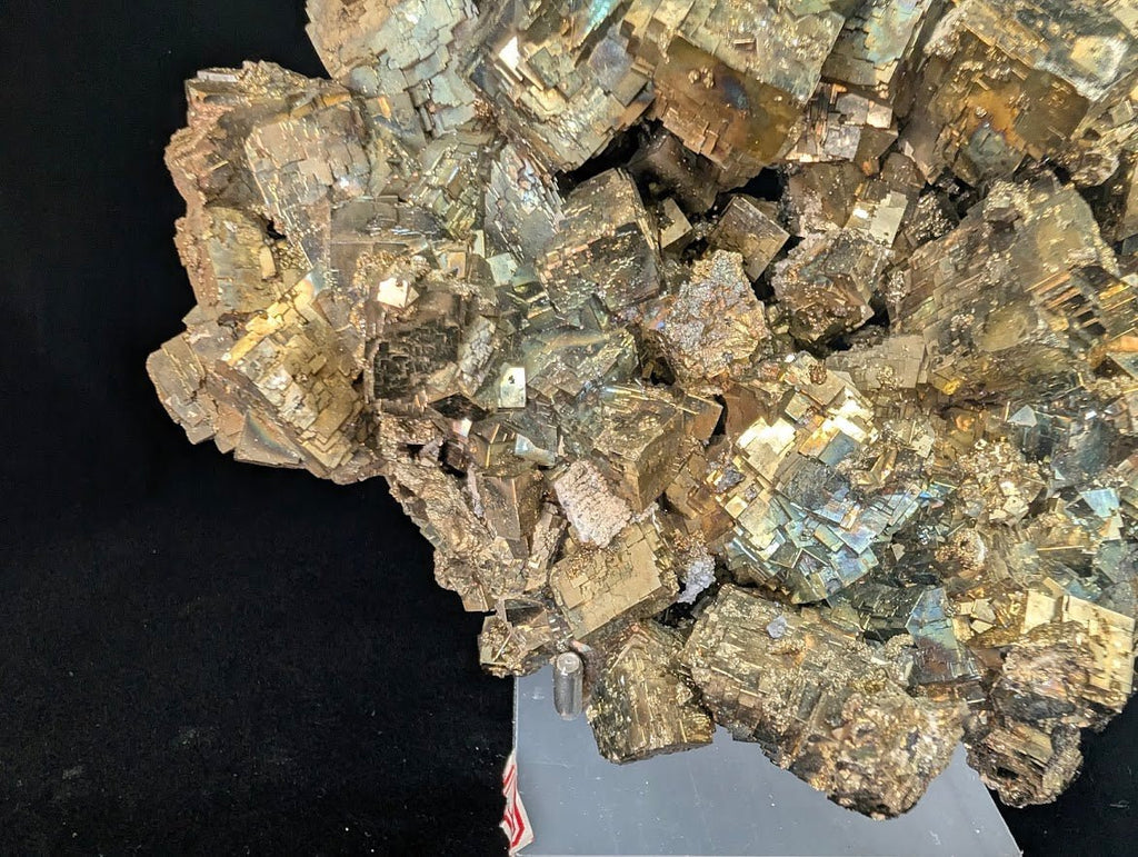 Rainbow Iridescent Pyrite Cluster | Premium Specimen | Daye, China