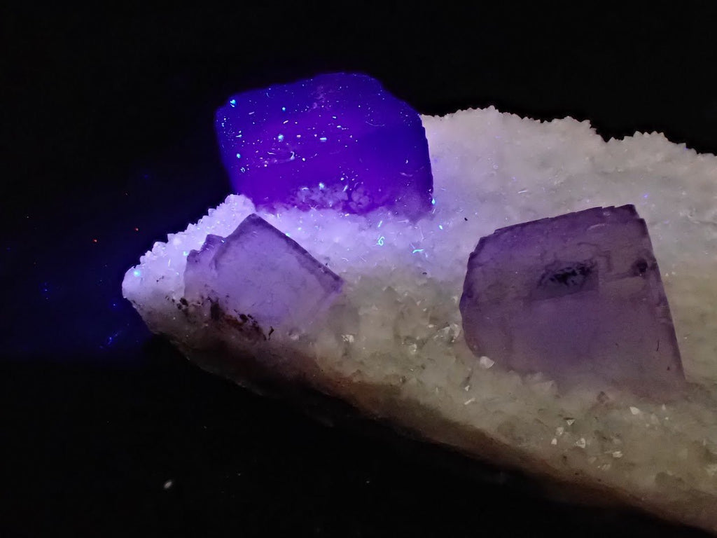 QR Code Window Fluorite with Phantom – Guizhou, China