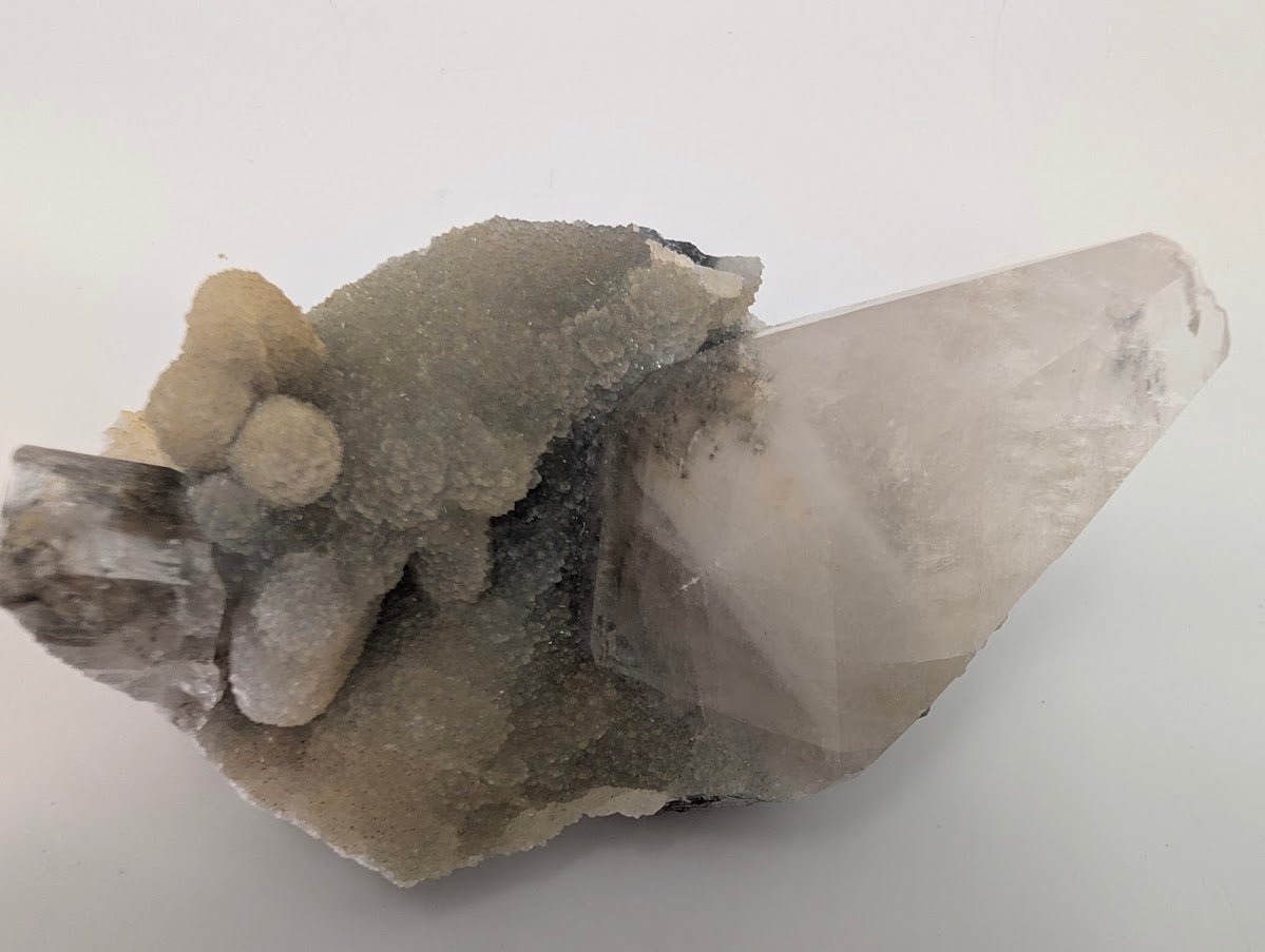 Dogtooth Calcite with Sugar Sphalerite | UV Reactive | Fujian, China