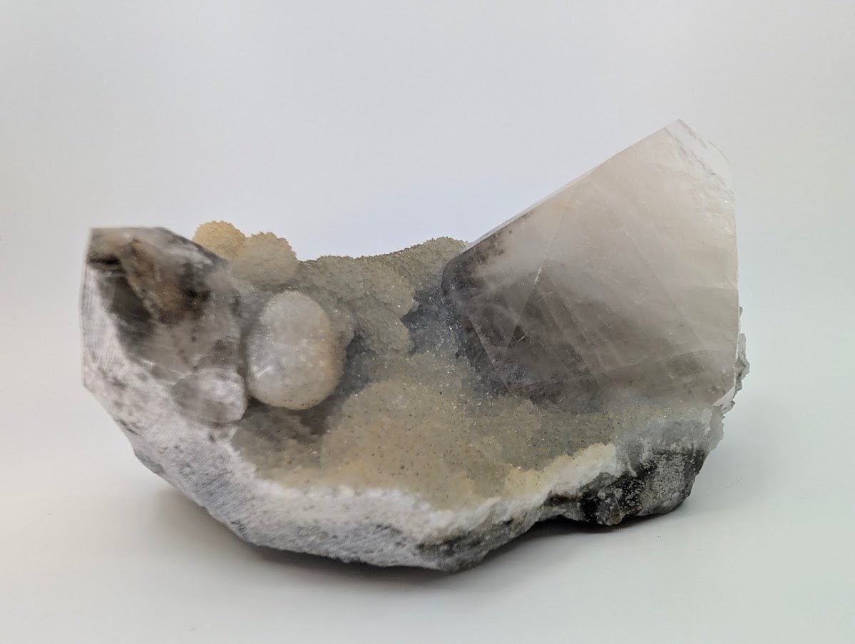 Dogtooth Calcite with Sugar Sphalerite | UV Reactive | Fujian, China