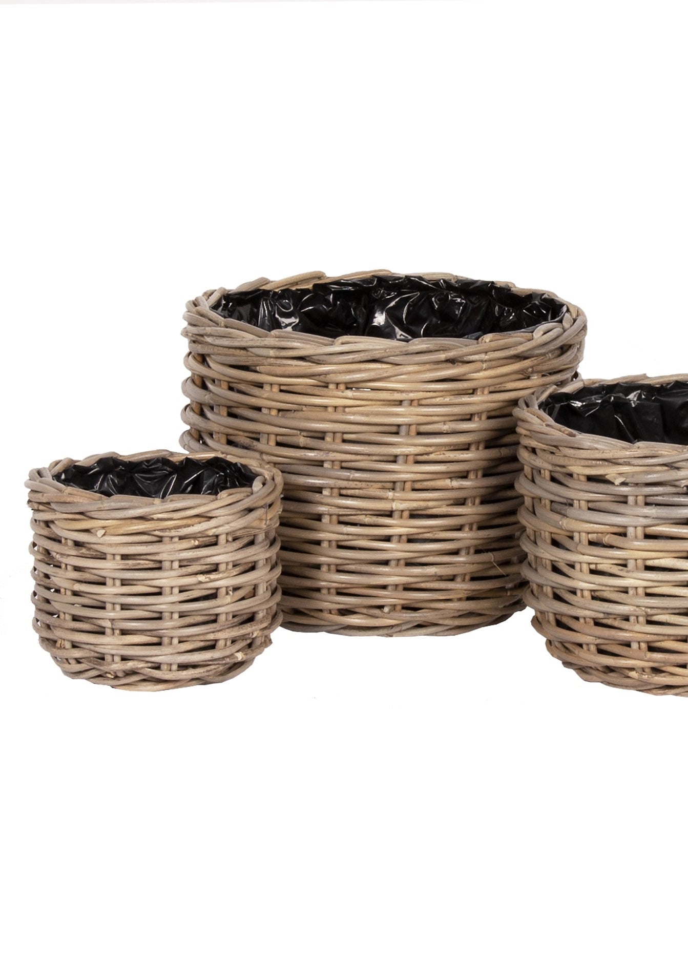 Round Rattan | Basket Planter