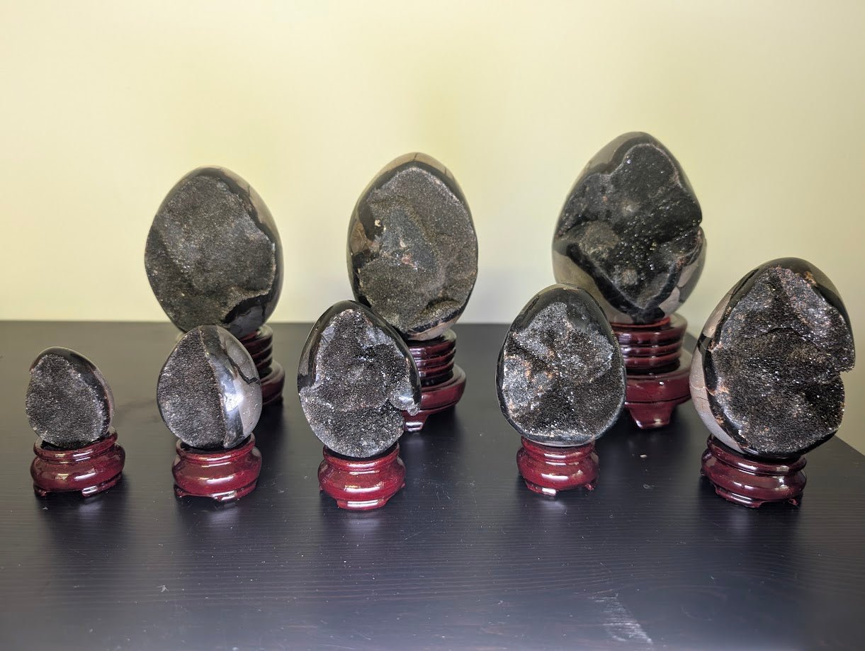 Septarian Dragon Eggs | Hand Polished