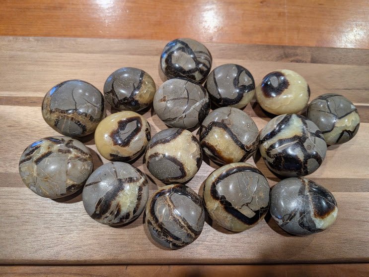 Septarian "Dragon Stone" | Palm Stones | Madagascar