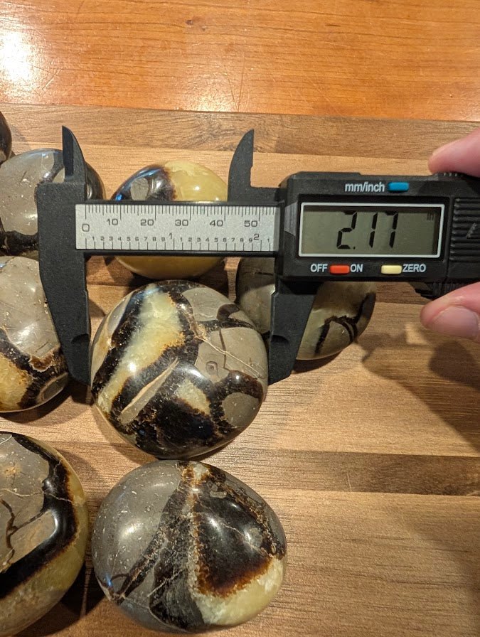 Septarian "Dragon Stone" | Palm Stones | Madagascar