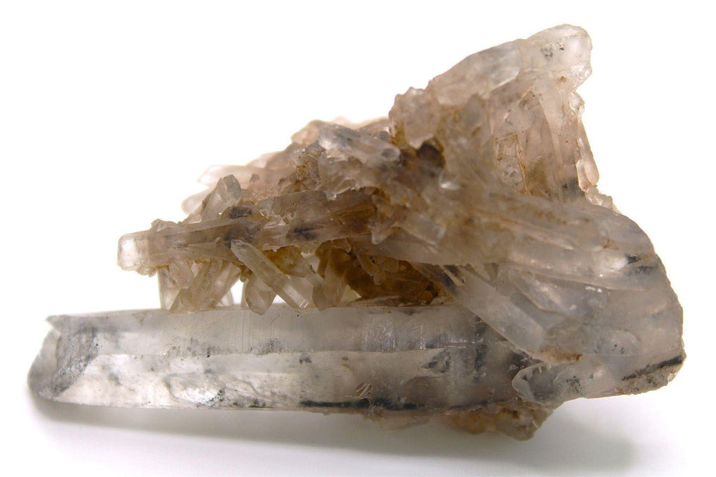 Smoky Garden Quartz Crystal Cluster | Jinkouhe China