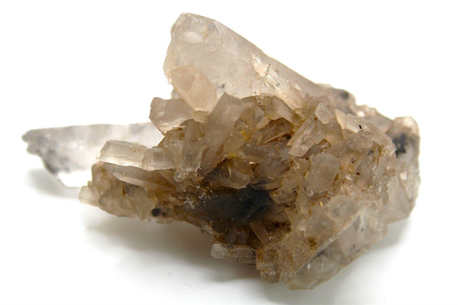 Smoky Garden Quartz Crystal Cluster | Jinkouhe China