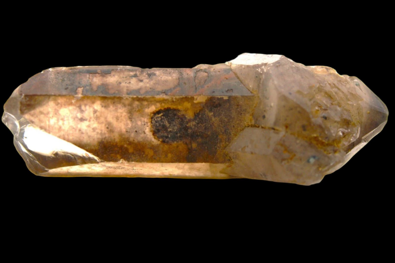 Smoky Garden Quartz Crystal Point | Double-Terminated | Brazil