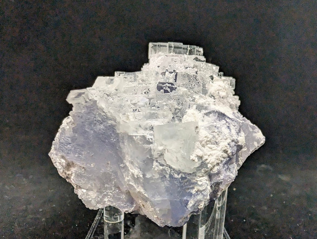 Snow Mountain Fluorite with White Dolomite | Quzhou, Zhejiang, China