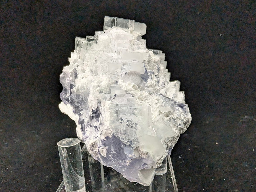 Snow Mountain Fluorite with White Dolomite | Quzhou, Zhejiang, China