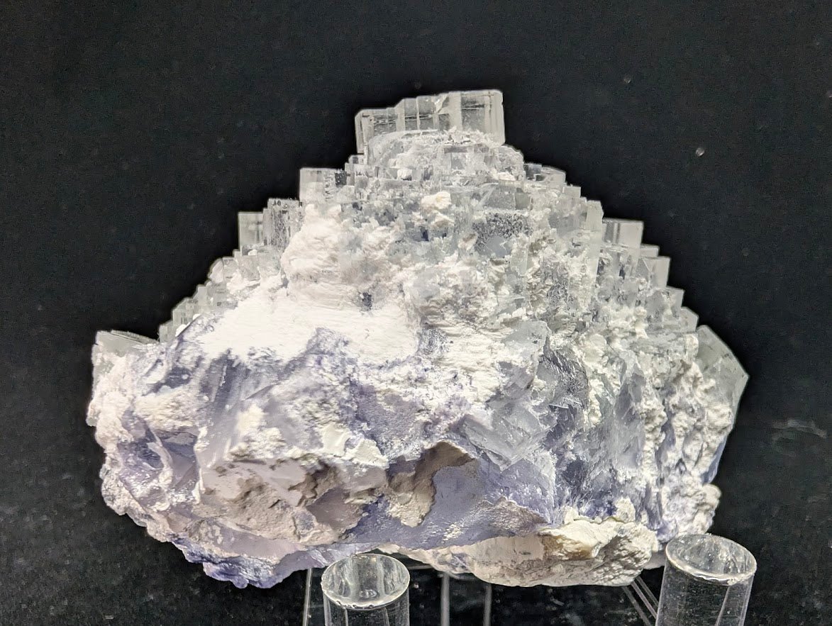 Snow Mountain Fluorite with White Dolomite | Quzhou, Zhejiang, China