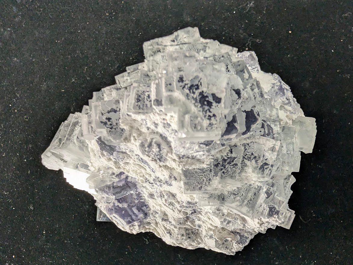 Snow Mountain Fluorite with White Dolomite | Quzhou, Zhejiang, China