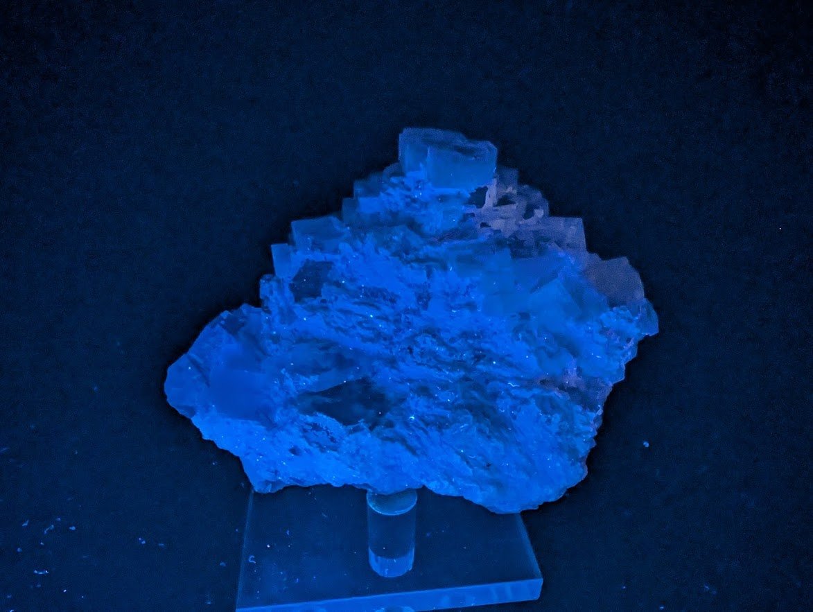 Snow Mountain Fluorite with White Dolomite | Quzhou, Zhejiang, China