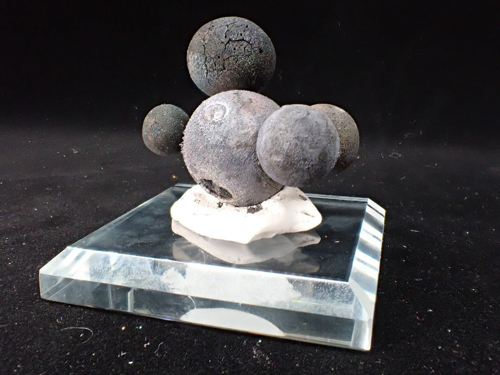 Spherical Chalcopyrite Cluster | Tonglushan Mine, China