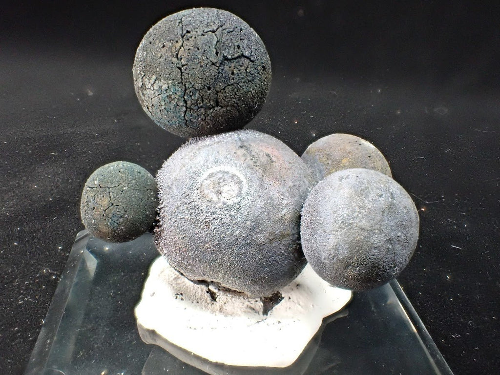 Spherical Chalcopyrite Cluster | Tonglushan Mine, China