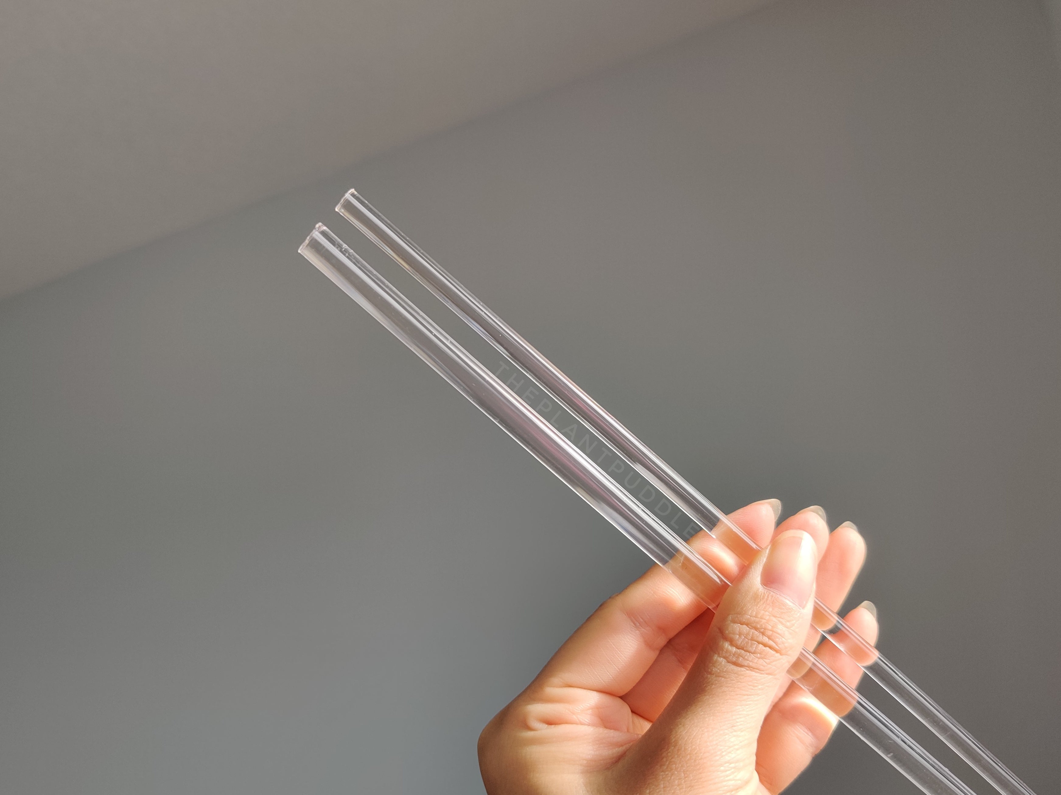 Straight Plant Stakes | 6mm and 8mm Clear Acrylic
