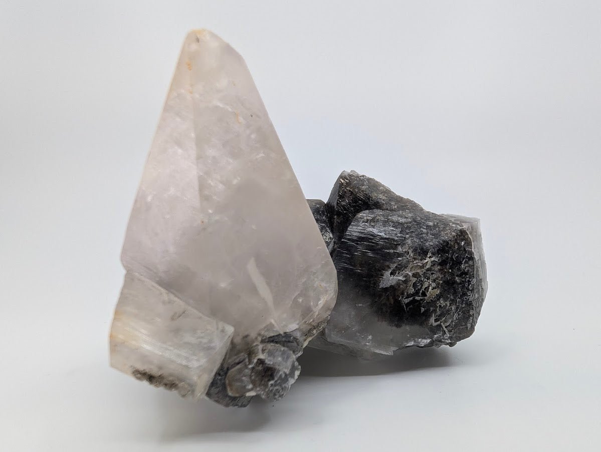 Striking Dogtooth Calcite with Dendritic Inclusions