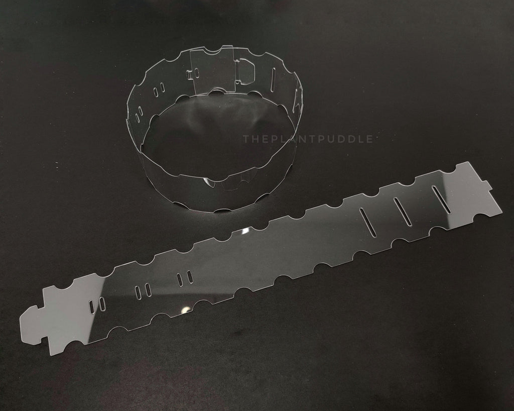 Plant Pot Extender | Super Clear and Stackable