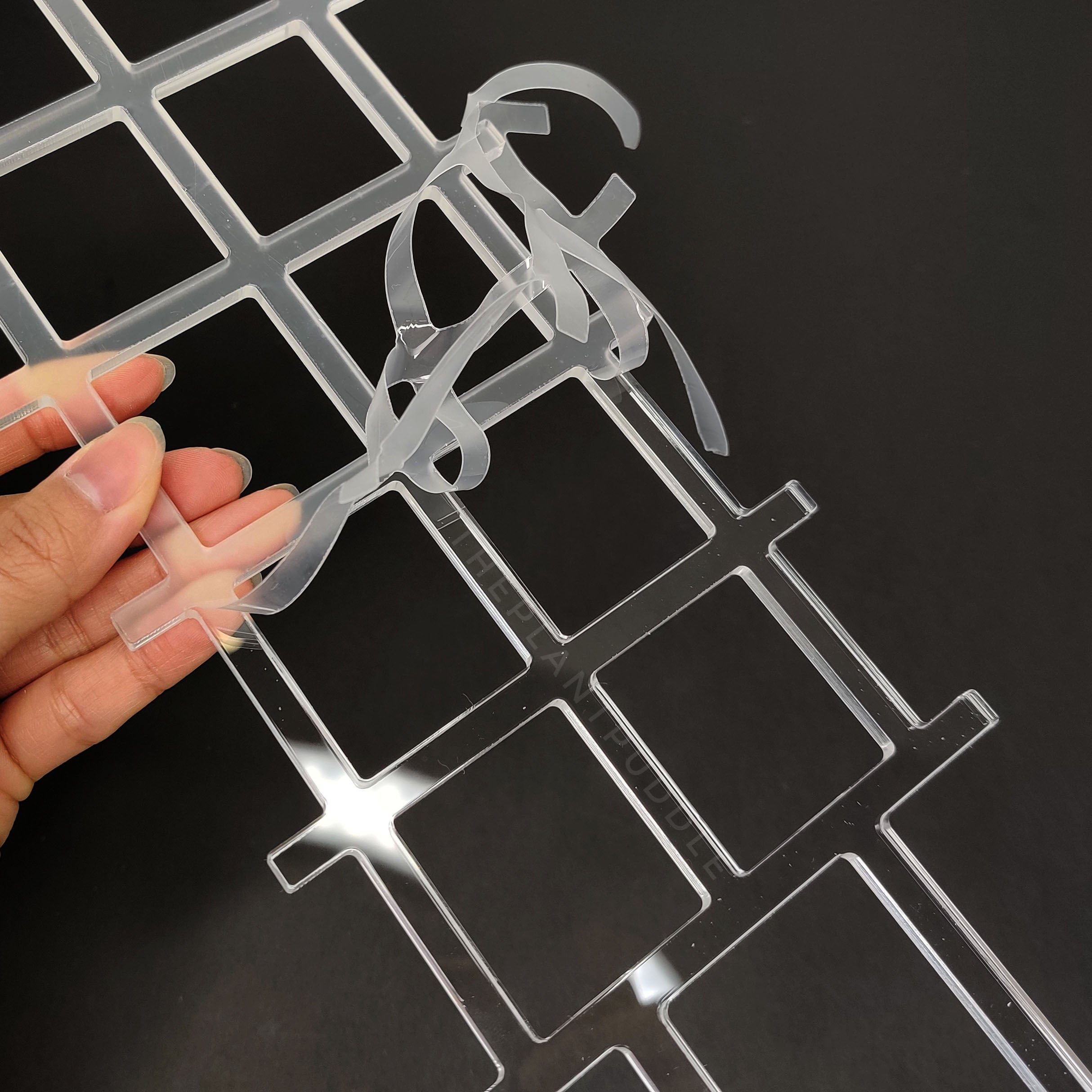 Fence Lattice Plant Trellis | Super Clear Acrylic