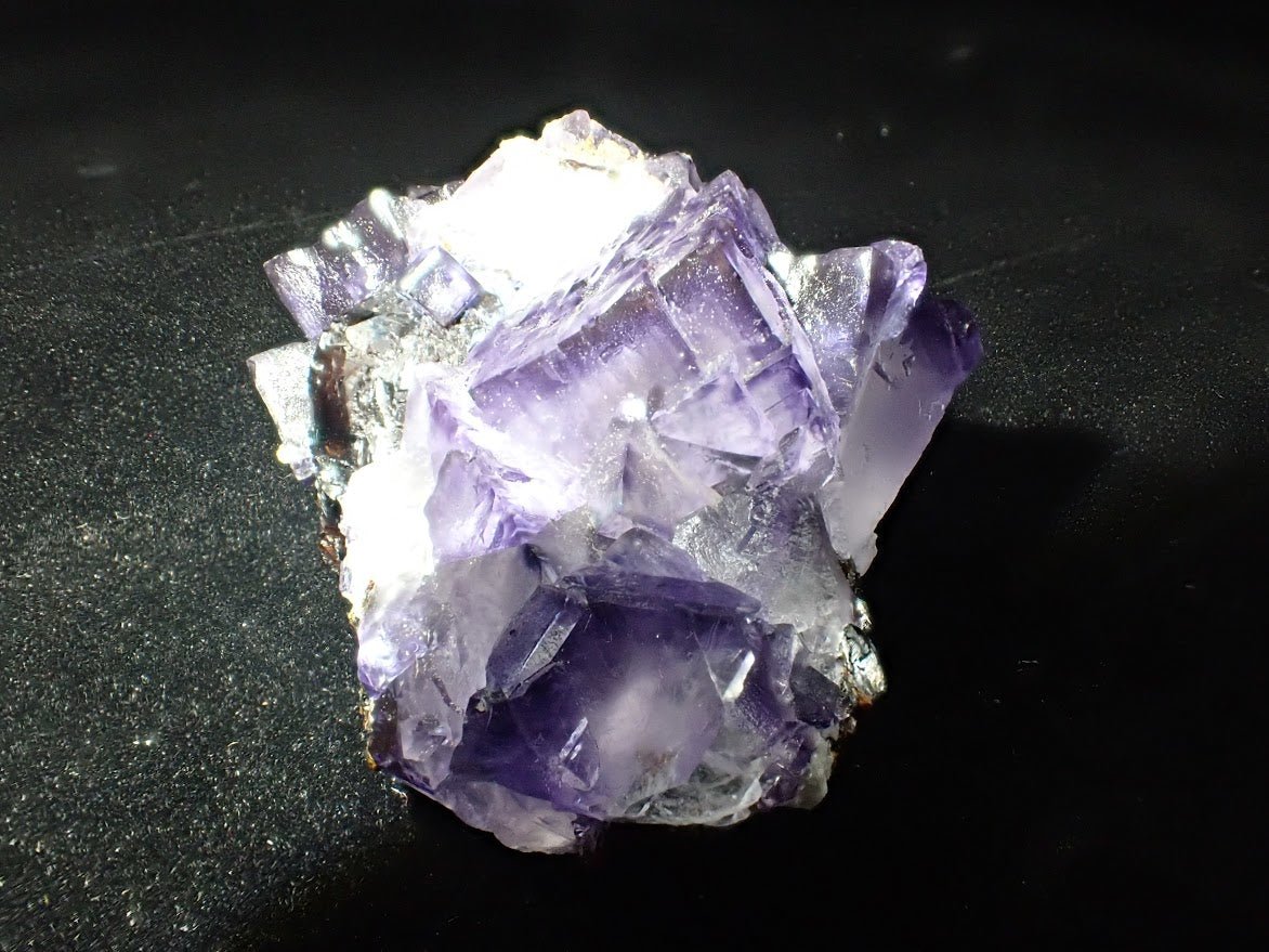 Violet Fluorite with Sphalerite | Elmwood Mine, Tennessee, USA