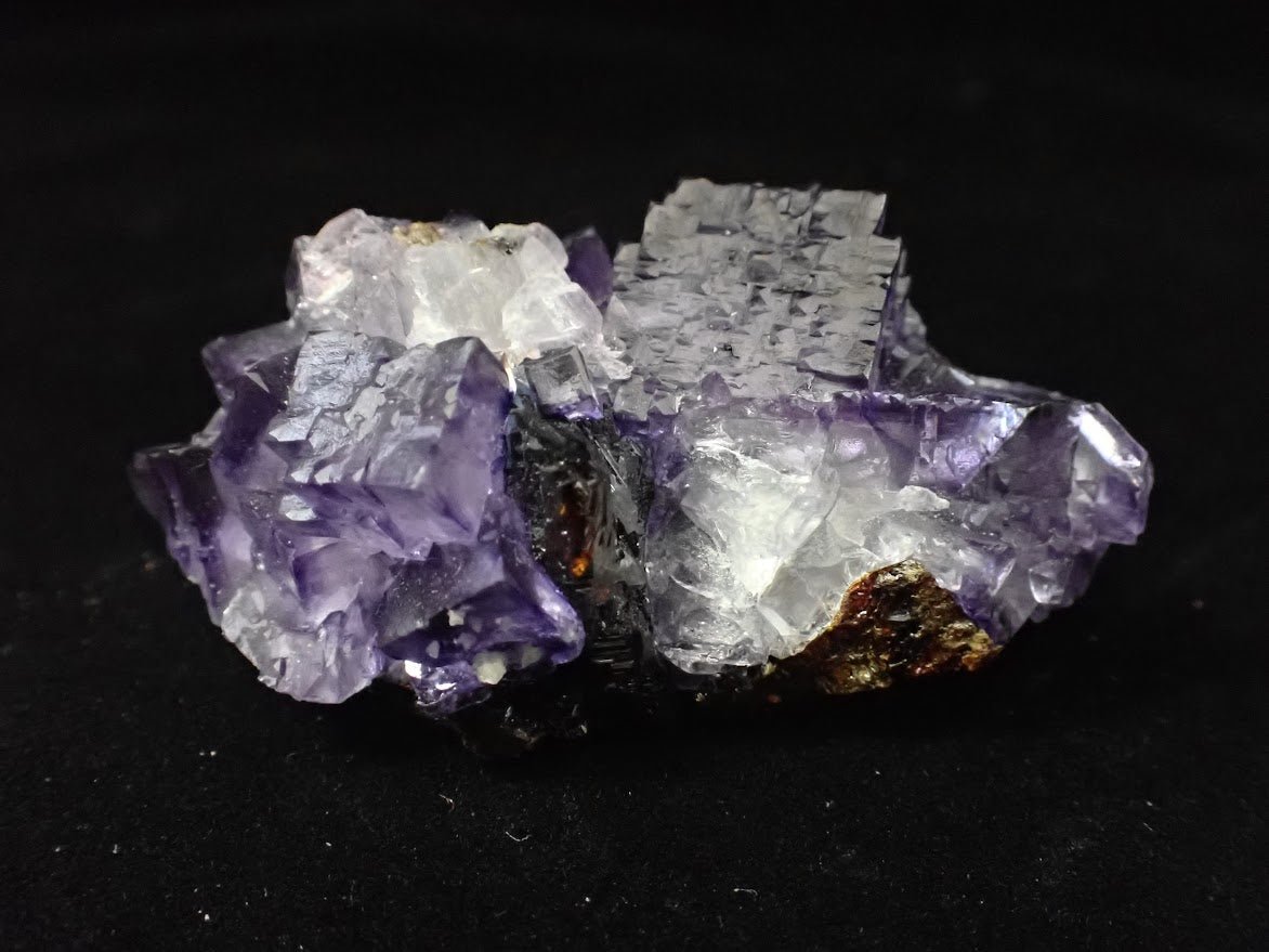 Violet Fluorite with Sphalerite | Elmwood Mine, Tennessee, USA