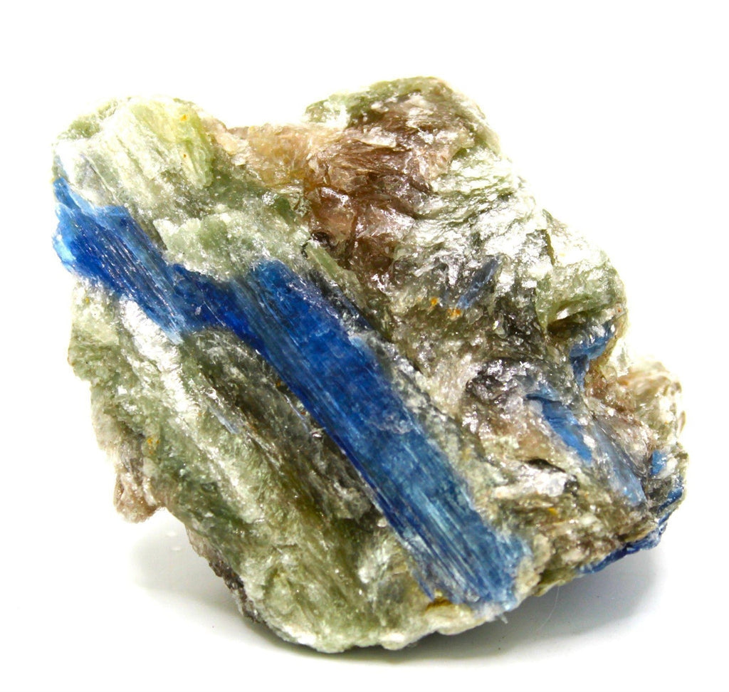 Vivid Blue Kyanite in Mica Matrix | USA