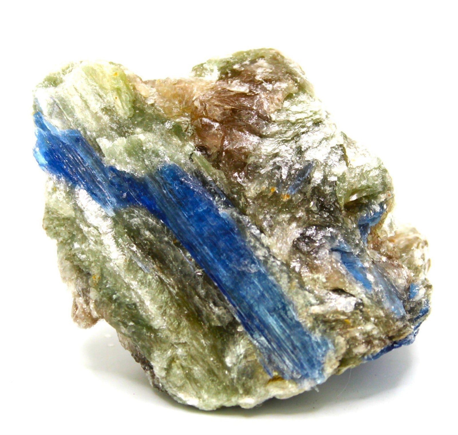 Vivid Blue Kyanite in Mica Matrix | USA
