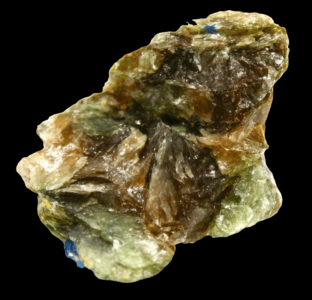 Vivid Blue Kyanite in Mica Matrix | USA