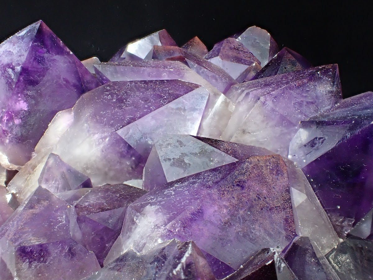 XL Amethyst Cluster with Phantom Zoning – Congo 23 lbs, 12.5" x 9"