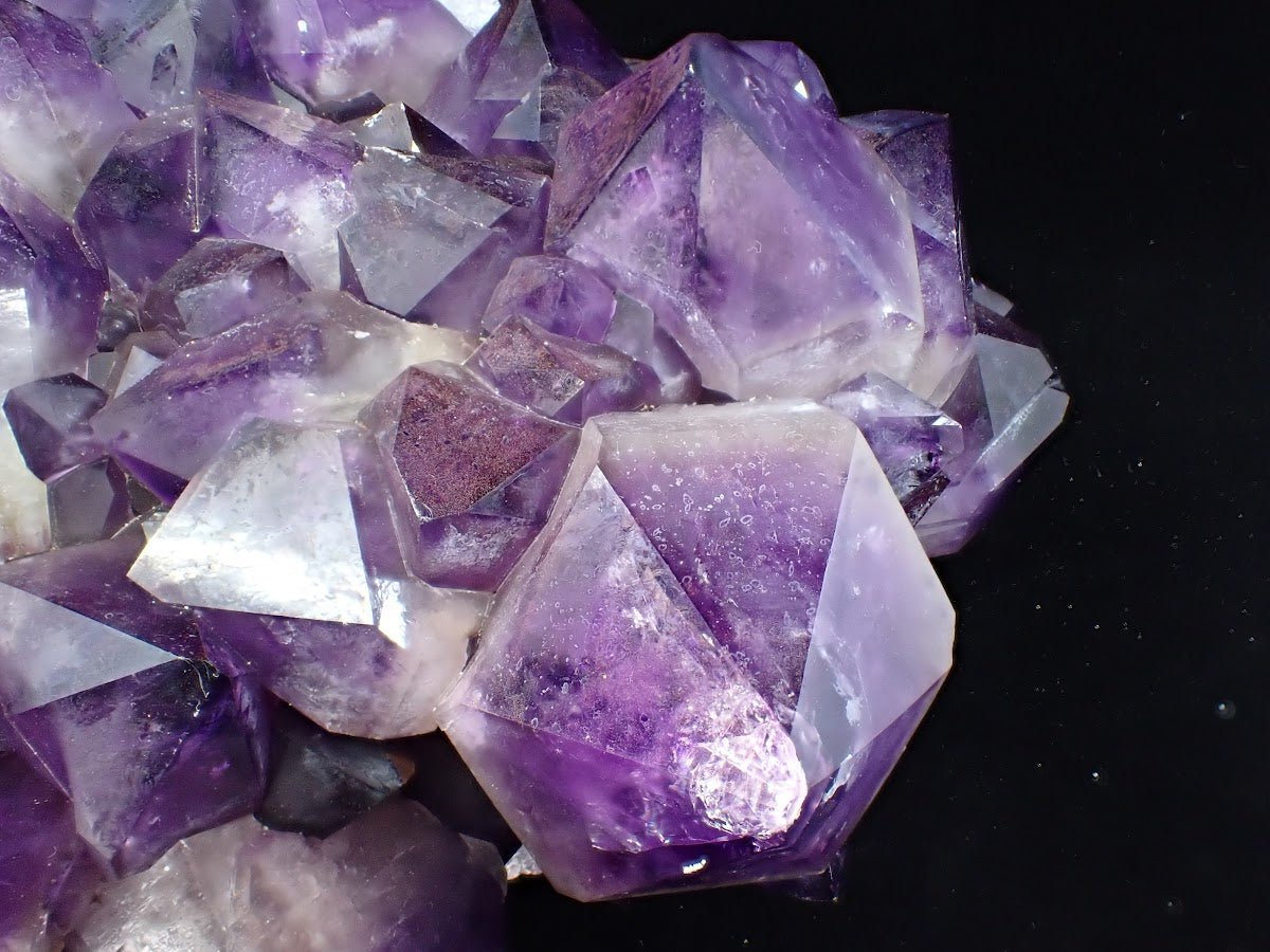 XL Amethyst Cluster with Phantom Zoning – Congo 23 lbs, 12.5" x 9"