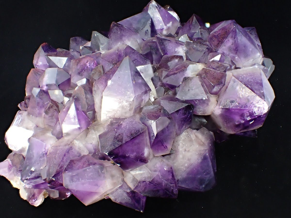 XL Amethyst Cluster with Phantom Zoning – Congo 23 lbs, 12.5" x 9"