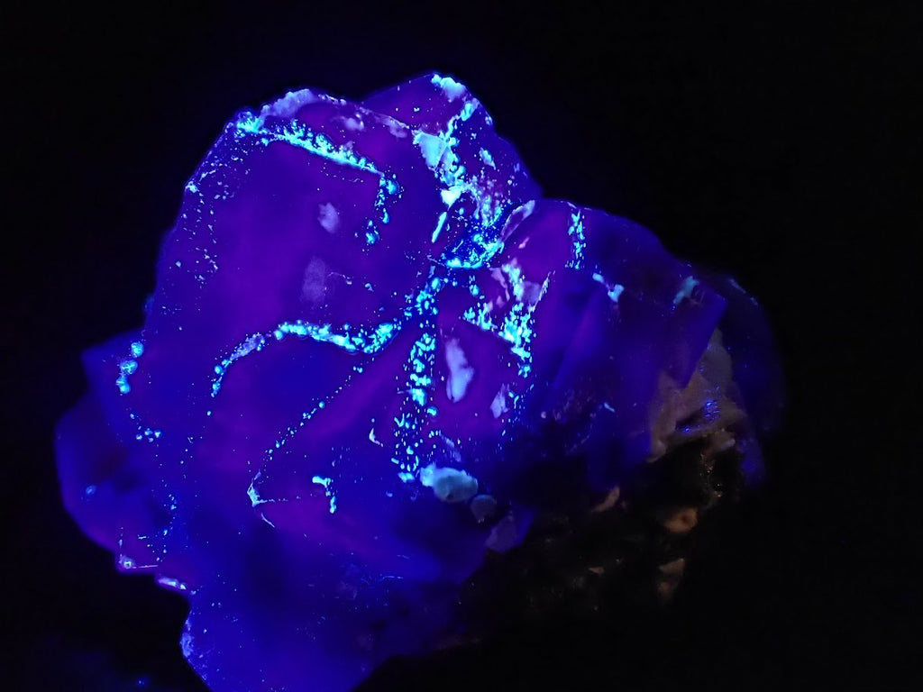 Yindu Fluorite with Barite, Chalcedony and Pyrite – Inner Mongolia, China